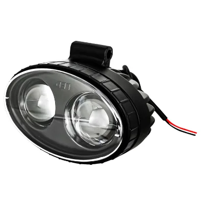 High Quality LED Forklift Safety Lamp Durable Warehouse Double-head Large Black Spot Warning Light Model JCH-2108 Universal Fit