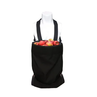 Waterproof Adjustable Farm Garden Apple Fruit Picking Bag Harvest Picking Apron for Outdoor Orchard