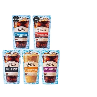Korean Imported Drinks Wholesale Exotic Coffee Beverage 230ml Coffee Black Coffee Drinks