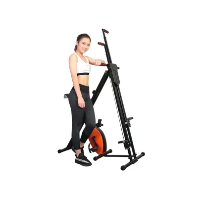 Factory-direct Sales Dual-purpose Exercise Bike Stair Climber Home-use Steel Climbing Machine Ultra-quiet Foldable Stair Stepper