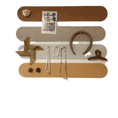 Creative Felt Photo Wall Attachment Jewelry Storage Board Office Message Board Living Room Decoration Board