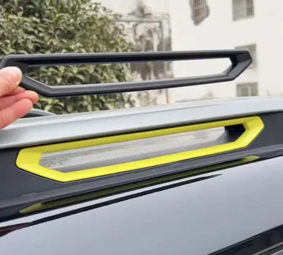 New ABS Matt Black Defender Style Door Handle Decoration Trim for Jetour Traveler T2 Exterior