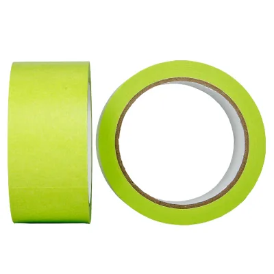 Washi Masking Tape for Automotive Painting Manufacturer Direct Supply High Temperature Resistant Self-Adhesive Paper Tape