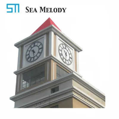 Professional big antique wall clock town wall clock