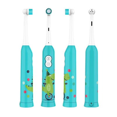 2024 New Product Clean Brush 3+ Kids Battery Powered Toothbrush With Included AAA Batteries