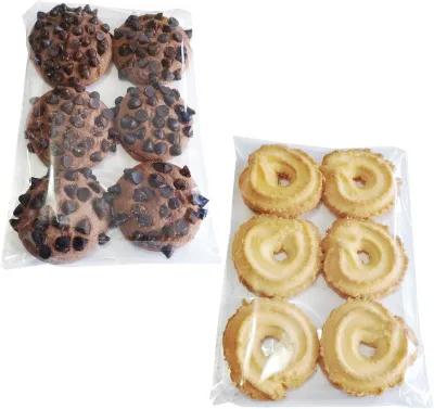Factory Clear Self Sealing Cellophane Cookie Resealable Cello Bags for Packaging Cookies Gifts Favors Products Candy