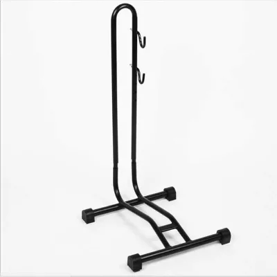 High Quality Steel L-Shaped Bicycle Storage Rack Quick Release Back Wheel Repair Stand Adjustable Floor Bike Stand for Road Bike