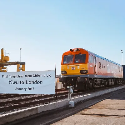 One Stop Rail FBA Freight Forwarding Service Train Delivery for Amazon FBA Goods From China to Europe