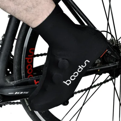 HBG Hot Selling Waterproof Breathable Cycling Shoe Covers Improve Cycling Efficiency Outdoor Warm Bike Shoe Covers 2 Pair MOQ