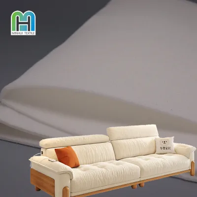 Retro Upholstery Fabric Non Woven Fabric Sponge Foam 3MM Heat Pressed Interlining Lining for Sectional Sofa Base Shielding