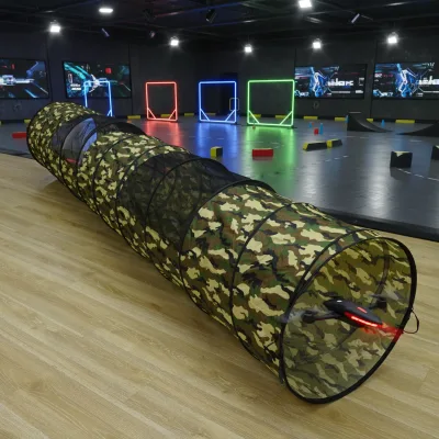 Camouflage Cloth Tunnel Ground Tunnel for Mini Whoop Indoor Racing