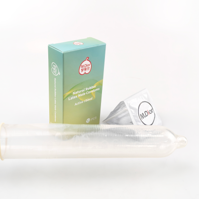 UNFPA Certified Natural Latex Condoms Men Comfortable Sensitivity Condoms