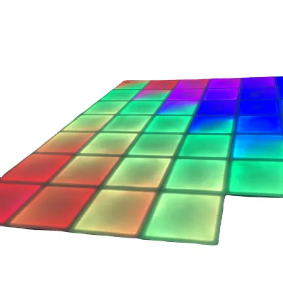 Best RGB Diy Portable Stage Disco Dj Decoration Pixel Magnetic Interactive 3D Dance Piso LED Floor for Wedding Party