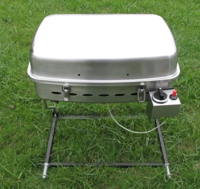 Customized Sale United States BBQ Grill Smokeless Barbecue Indoor Table Top Commercial BBQ Rv Gas Grill for Camping RV09