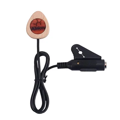 GMB628 Wood Piezo Contact Microphone Guitar Violin Banjo Mandolin Ukulel Guitar Accessories Pickup