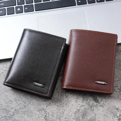 Large Stock PU Vertical Style Women's Wallet & Coin Purse Portable Casual Short Wallet for Daily Use Minimalist Silm Wallet