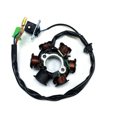 Magneto 6 Pole 5 Wire Stator Coil for Stator Aeon Cobra Overland 190 180 125cc Alternator ATV Engine Part Scooter Quad Dirt Bike