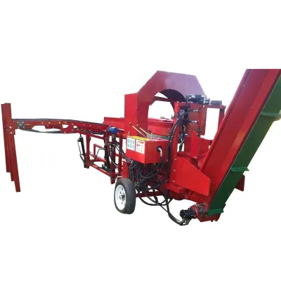BF Fire Wood Cutting Saw, Wood Processor, Wood Saw Chipper 500mm Is Fully Hydraulic with 27HP Engine 4 or 6 Way Splitter