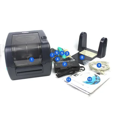 High PerformanceTSC TTP-345 4-Inch 300dpi BarcodeThermal Label Printers