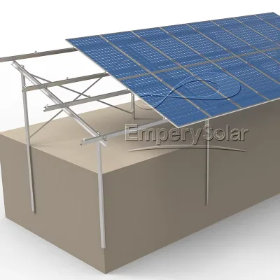 EmperySolar Type C Zinc-Aluminum Magnesium Anodized Solar Ground Mounting System Die Casting Durable Aluminum-Magnesium Support