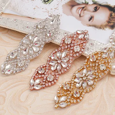 Exquisite Rhinestone Decals Clothing Accessories Hair Accessories Decorative Hot Diamonds Patch