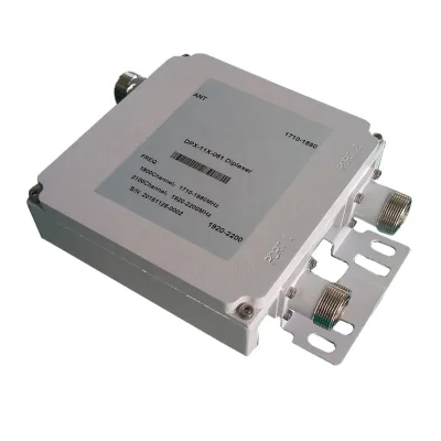 Indoor/Outdoor 2 in 1out RF Power Combiners Low PIM N-Female duplexer Hybrid Coupler / Combiner