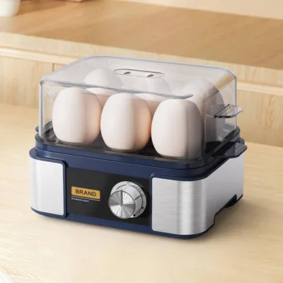 Direct Manufacturer - Efficient Fast, Electric Cooking Beginners, Perfect Eggs Every Time 400W Egg Maker Hard Boiled