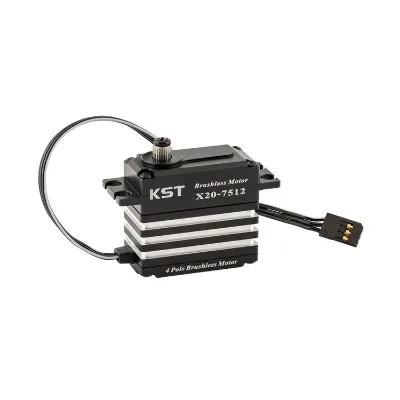 KST X20-7512 82Kgf.cm 0.11sec 8.4V High-Performance High Power Brushless Servo Motor for Large Scale RC Model Industrial