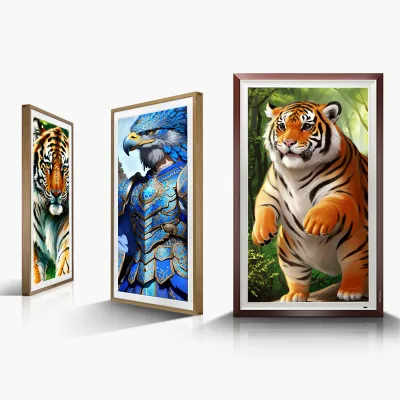 China Factory Vintage Cloud 21.5 32 43 55 65 75 Inch Digital Photo Frame Sale