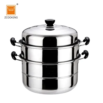 4 Layer Stainless Steel Pot Cookware Set With Induction Bottom