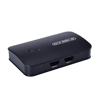 FJ-HK201Fjgear Wholesale Qualified Manual Black Usb 2.0 Plug and Play-Free 2 Port Hdmi Kvm Switch 4k 2 Port