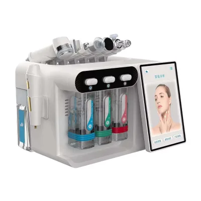 High Quality 8 in 1 Water Microdermabrasion Peel Machine for Skin Rejuvenation With skin analyser