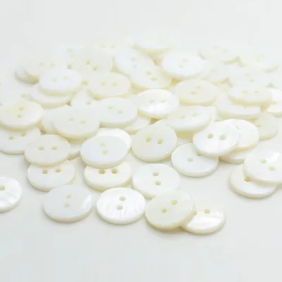 Mother of Pearl Button 4 Hole Pearl Sea Shell Buttons Custom Fancy Customized Buttons for Clothes