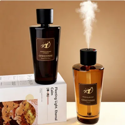 HongYu 500ml Luxury Perfume Dispenser Electric Aroma Diffuser air Freshener Spray Home Room Fragrance Diffuser Mist Humidifier