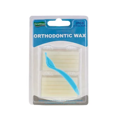 100% Pure Edible Fruit Flavor Dental Orthodontic Wax for Brace/ Good Quality Dental Deture Wax