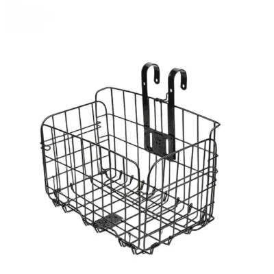 Foldable Ultralight Bike Basket Front Rear Hanging Side Mount Storage for MTB Road Bikes Foldable Basket