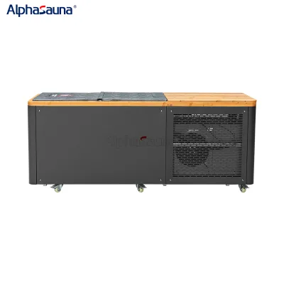 Stainless Steel Ice Bath Tub With Step Cooling System and Filter Ice Bath Chiller 220v Optional
