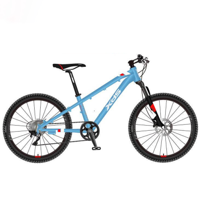 Children Bicycle Kids Bike Mountain Bicycle 22 Inch 7-speed Disc Brake Aluminum Alloy Frame Happy Knight Cycling