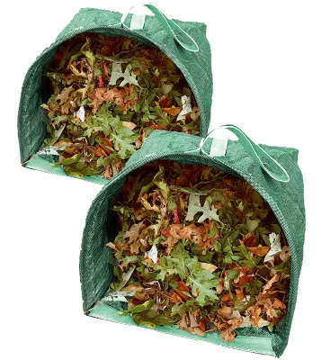 FREEDOM Portable Waterproof Dustpan Design Lawn Bag for Stable Landscape Waste Management and Lawn Care