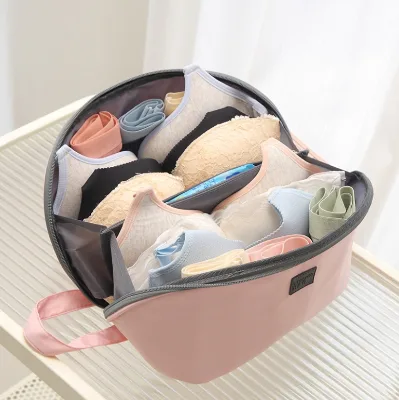 Bra Underwear and Panties Organizer Travel Underwear Storage Bag Portable Lingerie Pouch Organizer Shell Shape