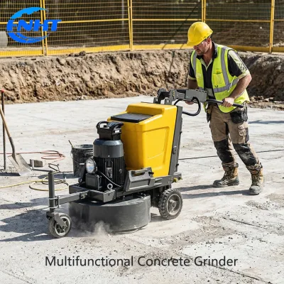 Planetary Concretegrinder Floor Prep Machineconcrete Ss Polising Wheel Remote Control Concretegrinder