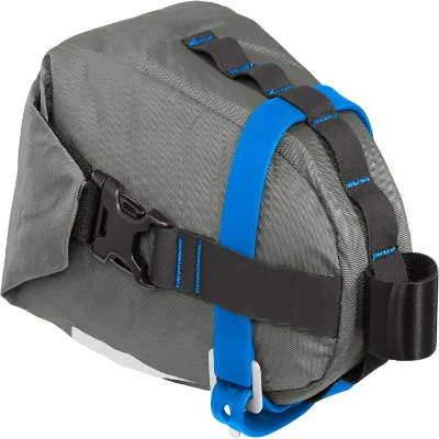 Expandable Durable Saddle Bag That Keeps Gear Secure with Water-Resistant Fabric for Mountain Biking Commuting Travel