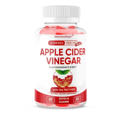 OEM  Apple Cider Vinegar Gummies Organic  Slimming Apple   Gummies Sweets Weight Management Apple Cider Vinegar Gummies