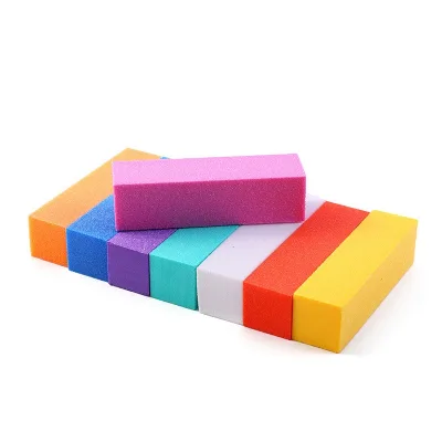 OEM 8 Colors Custom Mini Nail Buffers 4 Sides Manicure Sanding Tool Buffers for Nails Tool