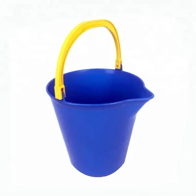 ESD 12L Plastic Car Wash Bucket With Pour Spout and Graduation Marks