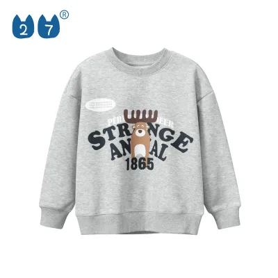 Custom Logo Hot Selling Child Tracksuits Children Kid Clothing Milu Deer Sweats Girl Boy Sweatshirts