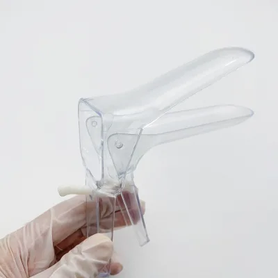 Customized Medical Consumables Obstetric Single Use Hook Type Vaginal Speculum