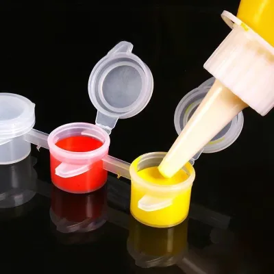Integrated 3ml/5ml Acrylic Empty Box for Pigment Strips Watercolor Paint Packaging for Canvas Glass Paper Art Painting