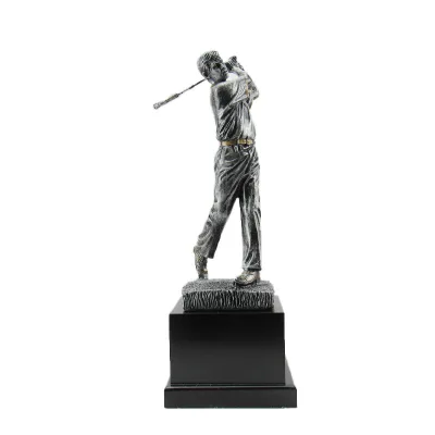 2025 Custom Colorful Engraved Waterproof Resin Golf Trophies & Awards with Embossed Design-Golf Ball Trophy Cup Medal Plaque