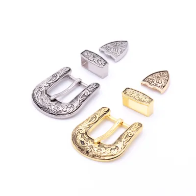 Pure Handmade Antique Silver 3 Piece Set Italy Belt Buckle Parts